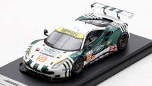 Indlæs billede til gallerivisning FERRARI 488 GTE EVO 3.9L TURBO V8 TEAM SPIRIT OF RACE N 55 24h LE MANS 2022 D.CAMERON - M.GRIFFIN - D.PEREL WHITE GREEN 1:43