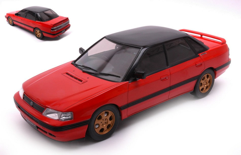 SUBARU LEGACY RS 1991 RED 1:18
