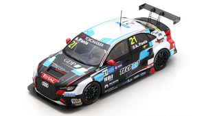 Audi RS 3 LMS #21 AURELIEN PANIS 9th RACE 2 WTCR MACUA GUIA RACE 2018 sort/hvid/blå 1:43