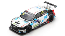 Indlæs billede til gallerivisning Audi RS 3 LMS #23 NATHANAEL BERTHON 7th RACE 2 WTCR MACUA GUIA RACE 2018 hvid/sort/blå 1:43
