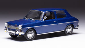 Simca 1100 SPECIAL 1970 blå metallic 1:43 fra Ixo Model