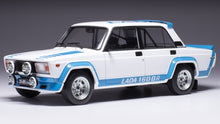 Indlæs billede til gallerivisning Lada 2105 VFTS 1983 hvid/blå 1:18