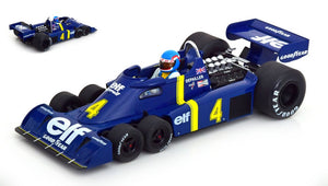 TYRRELL P34 N.4 GP SWEDEN 1976 P.DEPAILLER 1:18