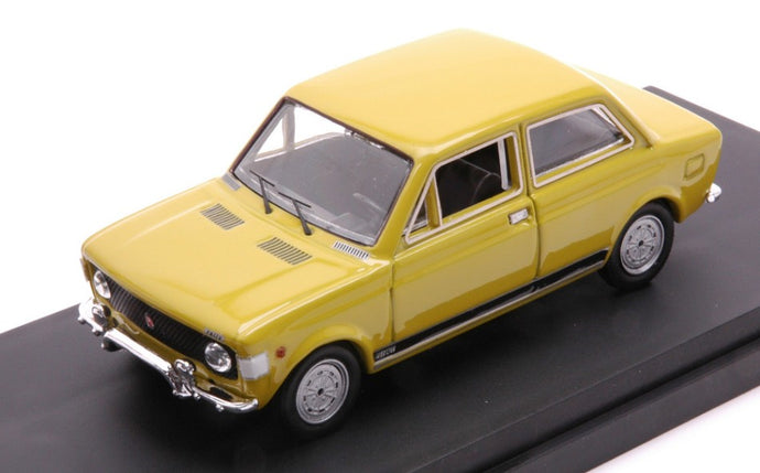 FIAT 128 RALLY 1971 LEMON YELLOW 1:43