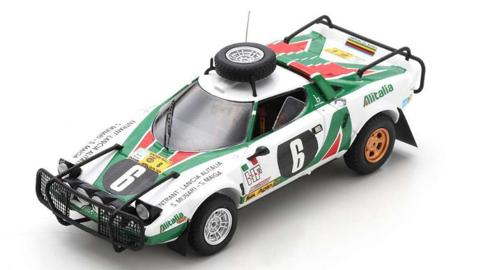 LANCIA STRATOS HF N.6 SAFARI RALLY 1976 S.MUNARI-S.MAIGA 1:43