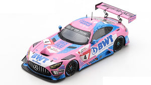 MERCEDES-AMG GT3 #4 ENGEL/GOUNON/JUNCADELLA 3rd 24H NURBURGRING 2022 lyserød/hvid/blå 1:43