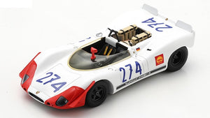 Porsche 908-2 #274 STOMMELEN/HERRMANN 3rd TARGA FLORIO 1969 hvid/rød 1:43