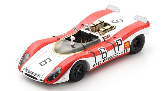PORSCHE 908-2 N.6 4th 1000 KM NURBURGRING 1969 R.LINS-R.ATTWOOD 1:43