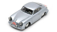 Indlæs billede til gallerivisning Porsche 356 #285 VAN DE KAART/SWATERS RALLY MONTE CARLO 1952 sølv 1:43