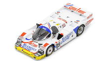 Indlæs billede til gallerivisning Porsche 956 #19 BOUTSEN/THEYS/FERTE 24H LE MANS 1986 hvid/rød/blå 1:43