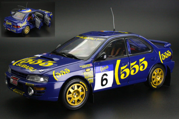 SUBARU IMPREZA 555 N.6 HK-BEJING RALLY 1994 BURNS/REID  1:18