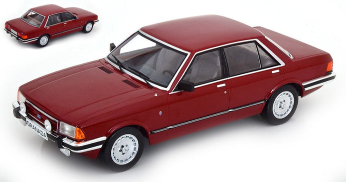 FORD GRANADA MKII GHIA 1982 MET.DARK RED 1:18