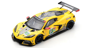 Chevrolet CORVETTE C8.R #64 MILNER/TANDY/SIMS 24H LE MANS 2022 gul/sort 1:43