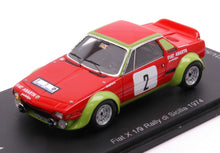 Indlæs billede til gallerivisning FIAT X 1/9 N.2 RALLY DI SICILIA 1974 G.PIANTA-B.SCABINI 1:43