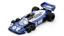 Indlæs billede til gallerivisning Tyrrel P34 #3 RONNIE PETERSON GERMAN GP 1977 blå/hvid 1:18