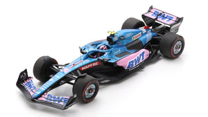 Alpine A522 BWT ALPINE F1 TEAM #31 ESTEBAN OCON MIAMI GP 2022 blå/lyserød/hvid 1:18