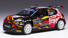 Indlæs billede til gallerivisning Citroen C3 #24 LEFEBVRE/MALFOY WRC2 RALLY MONTE CARLO 2023 rød/sort/gul 1:43