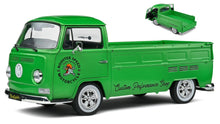 Indlæs billede til gallerivisning VW T2 PICK UP ROOSTER SPEED MOTORCYCLE CUSTOM 1968 GREEN 1:18