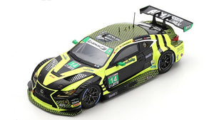 Lexus RC F GT3 #14 CHASE/HAWKSWORTH/BUSCH/DE QUESADA 24H DAYTONA 2020 sort/gul 1:43