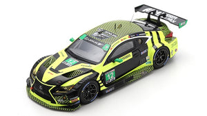 Lexus RC F GT3 #12 MONTECALVO/BELL/VAN GISBERGEN/TELITZ 24H DAYTONA 2020 sort/gul 1:43