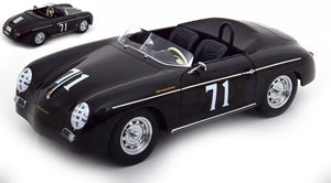 PORSCHE 356 A SPEEDSTER N.71 STEVE 1955 BLACK 1:12