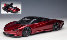 Indlæs billede til gallerivisning MC LAREN SPEEDTAIL 2020 VOLCANO RED 1:18