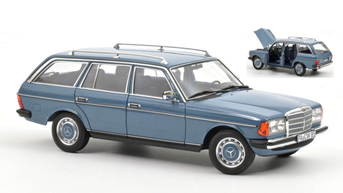 MERCEDES 200 T 1980 BLUE 1:18