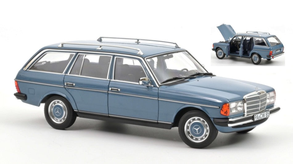 MERCEDES 200 T 1980 BLUE 1:18