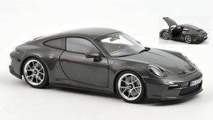 PORSCHE 911 GT3 WITH TOURING PACKAGE 2021 GREY METALLIC 1:18