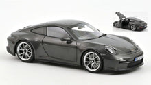 Indlæs billede til gallerivisning PORSCHE 911 GT3 WITH TOURING PACKAGE 2021 GREY METALLIC 1:18