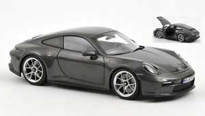 PORSCHE 911 GT3 WITH TOURING PACKAGE 2021 GREY METALLIC 1:18