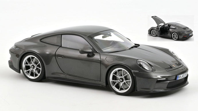 PORSCHE 911 GT3 WITH TOURING PACKAGE 2021 GREY METALLIC 1:18