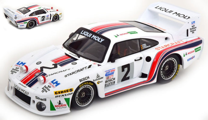 PORSCHE 935 J N.2 24H DAYTONA 1980 MERL/JOEST/STOMMELEN 1:18