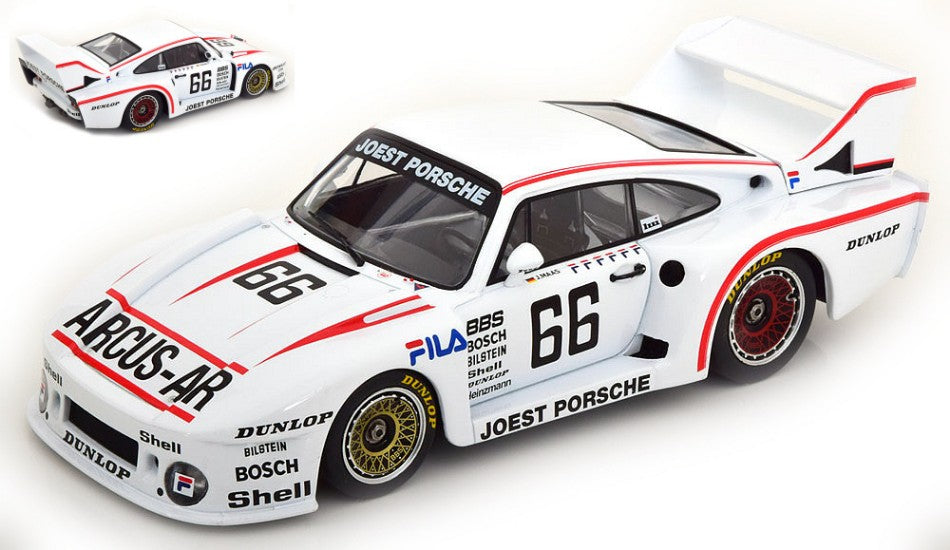 PORSCHE 935J TEAM JOEST RACING 66 2nd NURBURGRING DRM 1981 J.MASS WHITE RED 1:18
