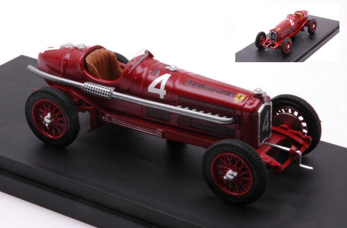 ALFA ROMEO P3 TIPO B N 4 2nd CIRCUITO DI MODENA 1934 ACHILLE VARZI RED 1:43