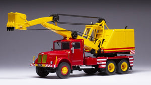 TATRA 111D TRUCK 3-ASSI 1958 RED YELLOW 1:43