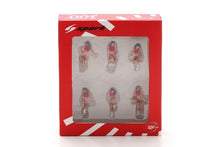 Indlæs billede til gallerivisning FIGURES SET 6X GRID GIRLS 1990s PINK RED 1:43