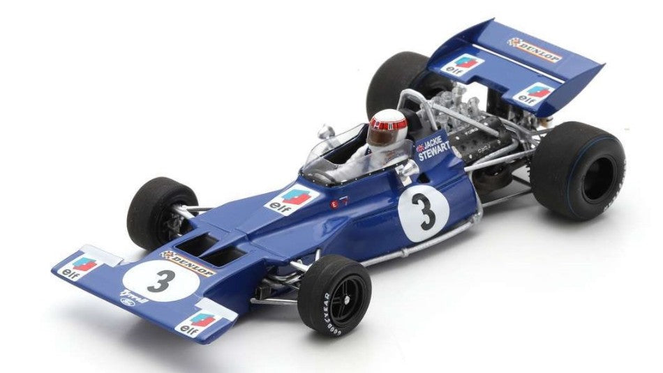 TYRRELL 001 JACKIE STEWART 1970 N.3 CANADIAN GP 1:43