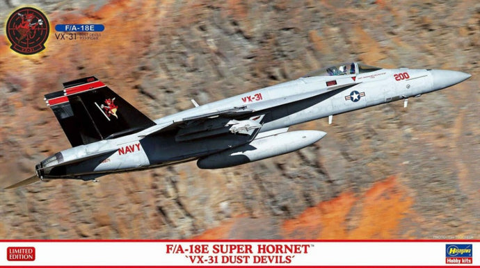 BOEING F/A-18E SUPER HORNET VX-31 DUST DEVILS AIRPLANE MILITARY 1995 / 1:72