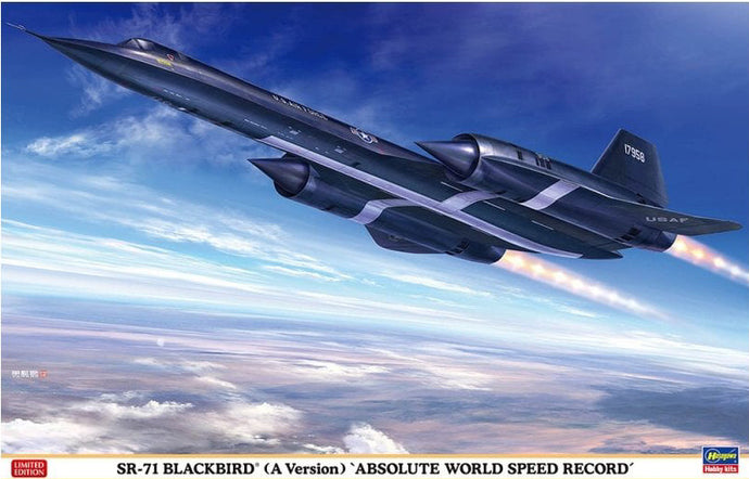 LOCKHEED MARTIN MILITARY SR-71 A VERSION BLACKBIRD AIRPLANE 1968 / 1:72