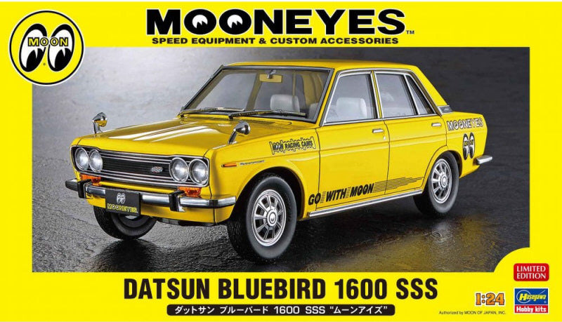 DATSUN BLUEBIRD 1600 SS MOONEYES 1969 / 1:24