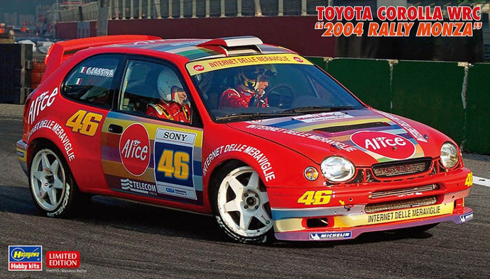 TOYOTA COROLLA WRC N 46 RALLY MONZA SHOW 2004 VALENTINO ROSSI - C.CASSINA / 1:24