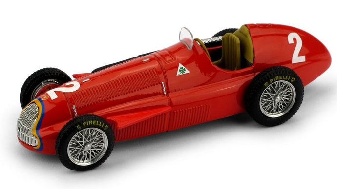 ALFA ROMEO 159 J.M.FANGIO 1951 N.2 BELGIUM GP WORLD CHAMPION 1:43