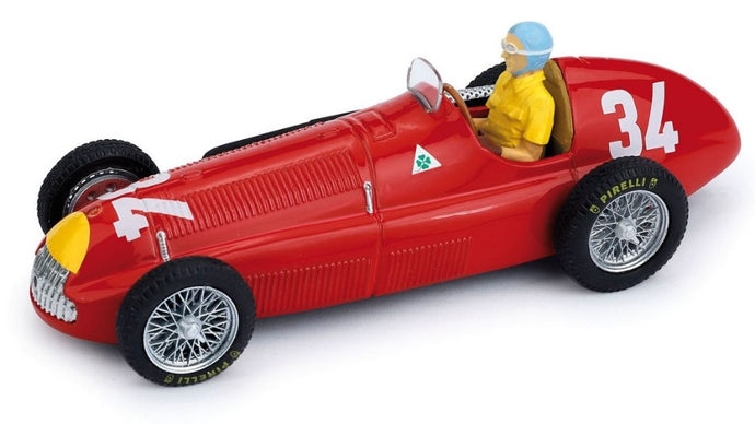 ALFA ROMEO JUAN MANUEL FANGIO 1950 N.34 WINNER MONACO GP C/PILOTA 1:43