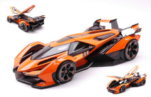 Indlæs billede til gallerivisning LAMBORGHINI LAMBO V12 VISION GT N 63 GRAN TURISMO 2020 ORANGE BLACK 1:18
