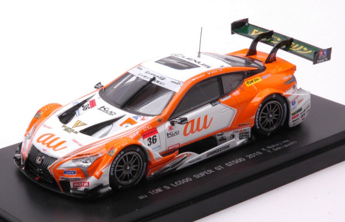 TOM'S LC500 N.36 SUPER GT500 2018 K.NAKAJIMA-Y.SEKIGUCHI 1:43