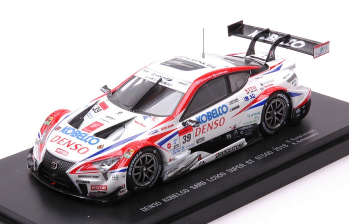 DENSO KOBELCO SARD LC500 N.39 SUPER GT500 2018 H.KOVALAINEN-K.KOBAYASHI