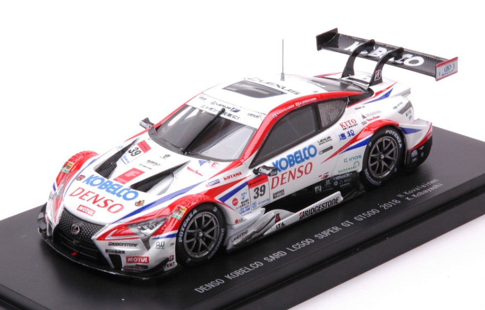 DENSO KOBELCO SARD LC500 N.39 SUPER GT500 2018 H.KOVALAINEN-K.KOBAYASHI