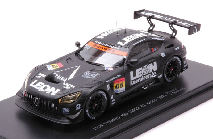 LEON PYRAMID AMG N.65 SUPER GT300 2021 N.GAMOU-T.SUGANAMI 1:43