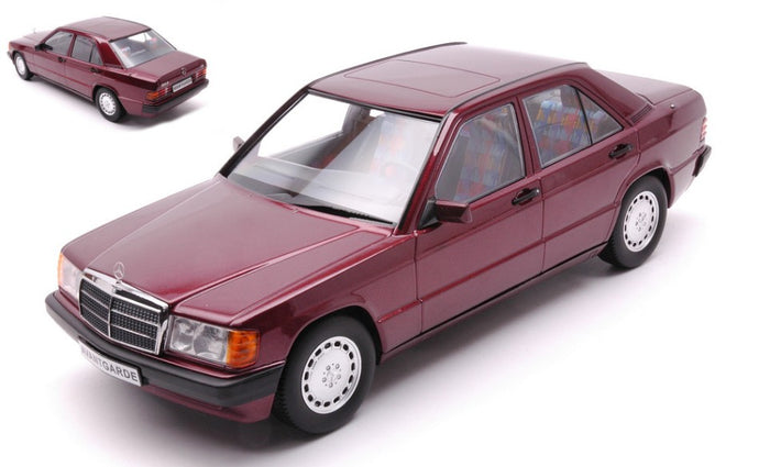 MERCEDES 190E 1.8 AVANTGARDE W201 1993 RED 1:18
